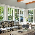 interior of home with casement windows