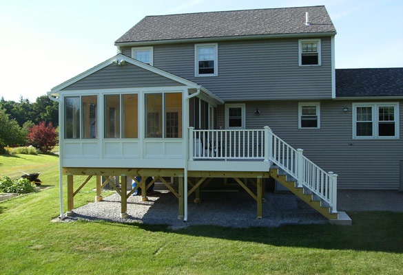 Exterior of home featuring Harvey Windows